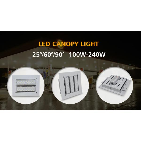 Surface Mounted Led Gas Station Canopy Lights 100-277vac 100w 150w IP66 IK10