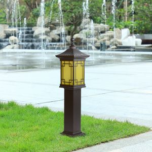 outdoor lawn lamps for decoration easy installation hot-dip galvanized steel pipe high quality stainless steel pole
