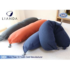 Soft Plush Microbeads Memory Foam Pillows With 100% Polyester Fleece Material ,