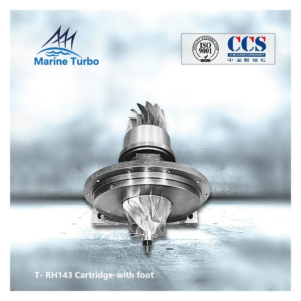 Buy Diesel Radial Flow  T- RH143 Turbocharger Cartridge With Foot at wholesale prices