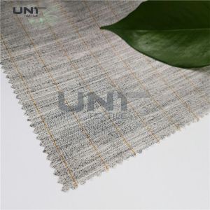 Grey Extruded Fusing Knitted Hair Interlining 160cm Width