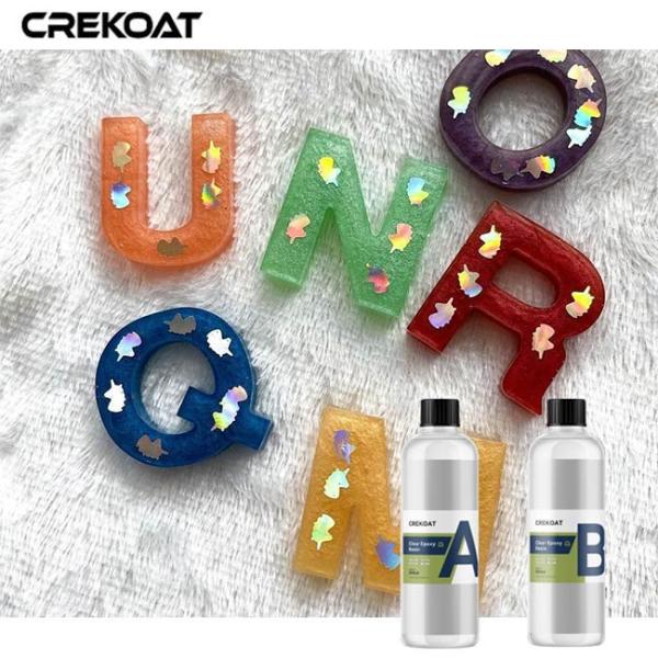Buy Crystal Clear Epoxy Resin For Silicone Mold Metal Materials at wholesale prices
