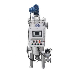 150 micron Automatic Self Cleaning Filter with PTFE scraper for continuous