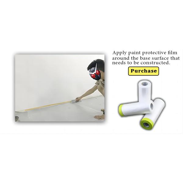 White Exterior Granite Wall Paint for House EINECS No. 201-177-9 and Durable Coating