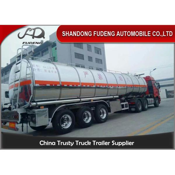 Buy Stainless Steel Tanker Trailers With A Capacity Of 45000 Liters For Transport Of Palm Oil at wholesale prices