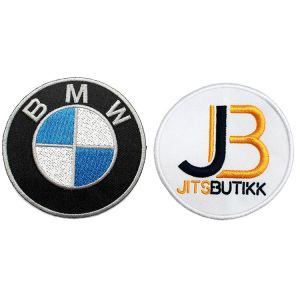 Washable Stick On 3D Logo Embroidery Patch Brownie Sash Badges