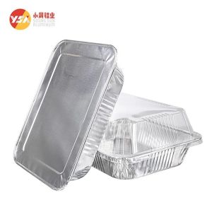 Aluminum Foil Lunch Box Length 30-600mm Width 30-600mm Convenient And Hygienic