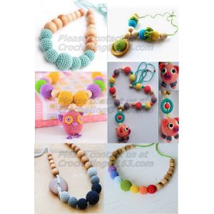 Breastfeeding toy for baby Teething Necklace Nursing Necklace Breastfeeding