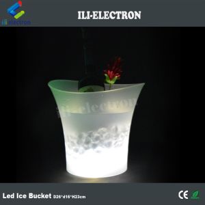Hot seller plastic led champagne ice bucket