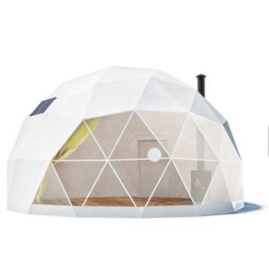 7M Camping Clear Geodesic Dome Tent With Insulation Dome Party Tents Outdoor