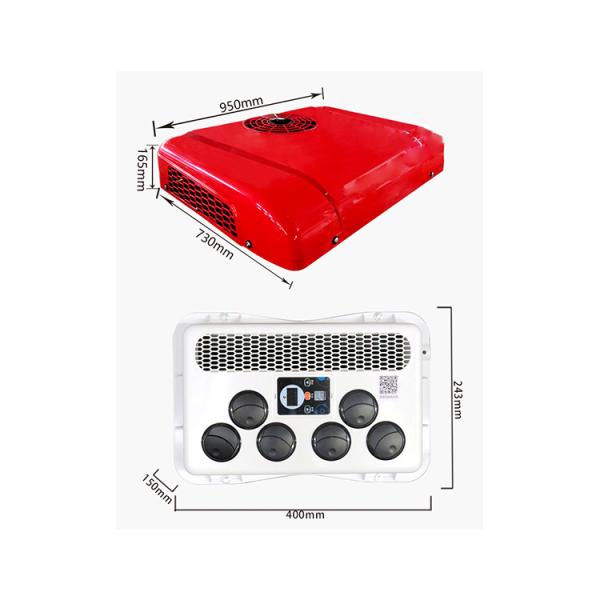 OEM 24v 3000Watt Truck Cabin Air Conditioners / Portable Ac For Truck