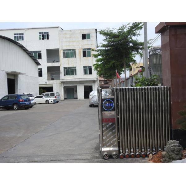 Customized Walnut Color Metal Base Dining Table Rectangular Shape