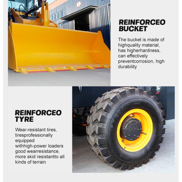 Hot Sale Construction Compact Frontend Wheel Loader Optional Forklifts Telescopic Boom Loader