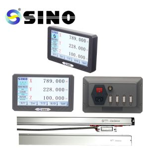 SDS200S SINO DRO Kit Test Instruments Digital Readout System Glass Linear Scale For Lathe Boring Machine