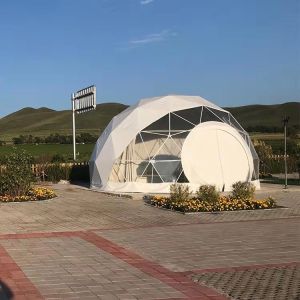 Hotel Inflatable Air Dome Tent Waterproof Camping With Bathroom