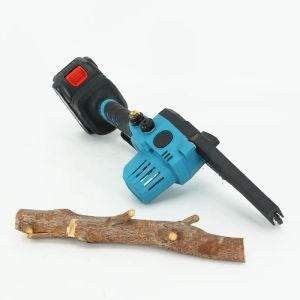 Quality Portable Rechargeable Hot 6 Inch 21V Battery Mini Cordless Chainsaw For Garden Home Woodworking for sale
