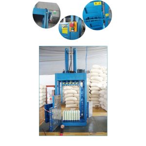 Clothes baler machine