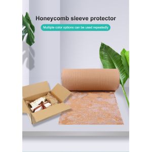 Eco Friendly 50CM*250M Honeycomb Wrapping Paper Mechanical Pulp