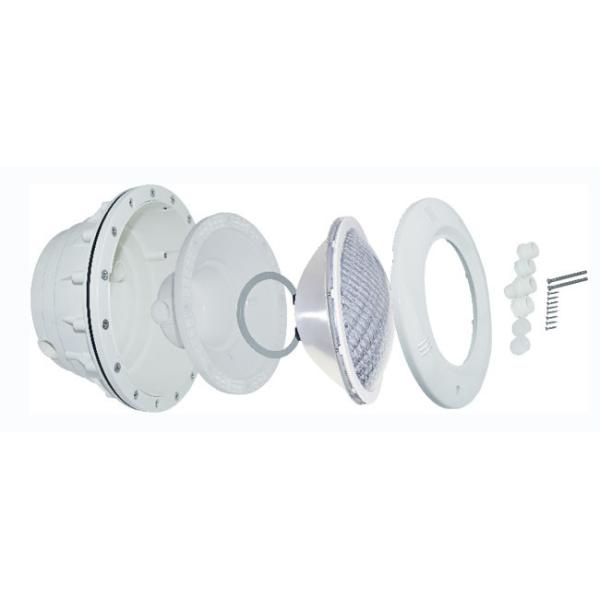 IP68 Vinyl Swimming Pool Light Cover White Color For PAR56 ABS / PAR56 SS316 Light