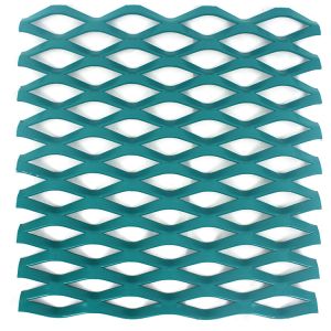 Mill Finish Aluminum Expanded Metal Mesh For Facade Covering