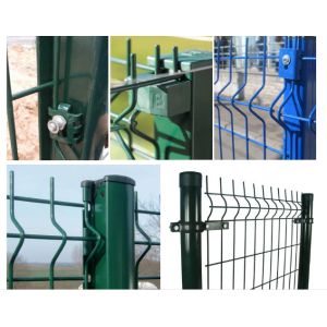 Sustainable Hot Dipped Galvanized 2400mm Pvc Coated Wire Mesh Fencing