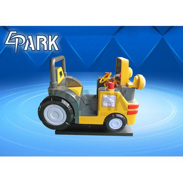 Coin operated engineering car kiddie ride EPARK fiberglass toys Machine kids