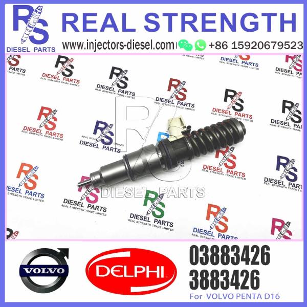 High Performance Common Rail Fuel Injector BEBE5H00001 3883426 03883426 for Engine D16