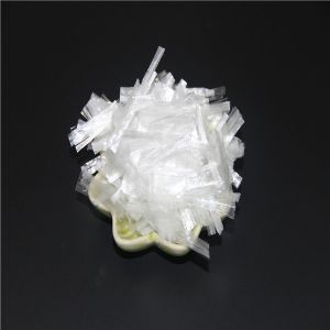 Beam Like Net White Polypropylene Concrete PP Mesh Fiber For Concrete Constructi