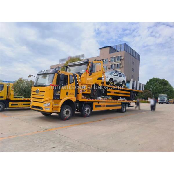 FAW 6x2 High Quality Wrecker Truck Body Flatbed Tilt Slide Tow Truck 30tonne