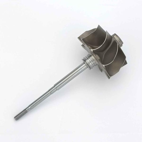 MS-TECH Turbo G40 Turbine Wheel Shaft 870630-3 FOR 860777-1/2/3 Ind 47.2mm Exd41.2mm Blades 5+5