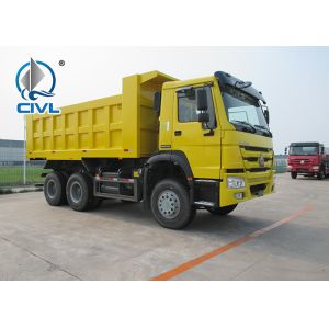 Yellow 140km/h 336hp 25000L CIVL 10 Wheels Dump Truck