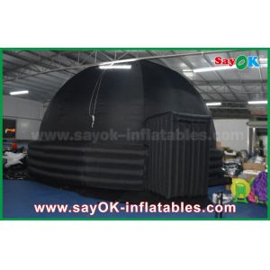 2 Doors Inflatable Mobile Planetarium Dome Projection Tent For Movie Education