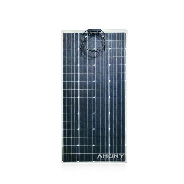 195w A grade mono Semi Flexible Solar Panel Shelter Awning Roof Fence Bendable Solar Panel