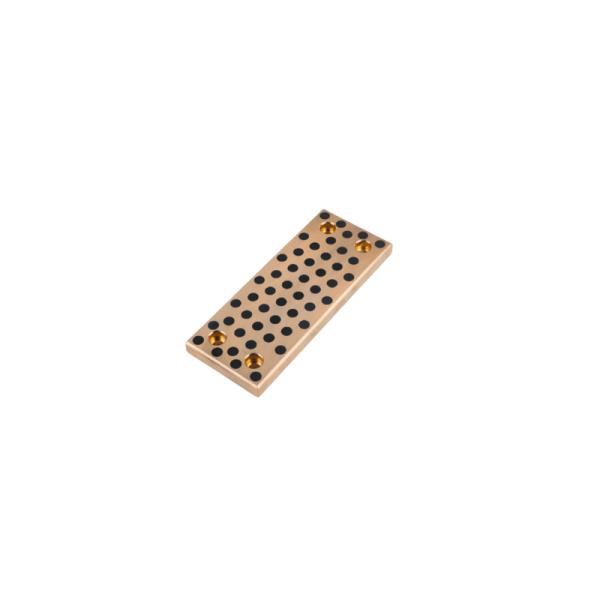 Precision-machined C86300 bronze plate for wear and corrosion resistance