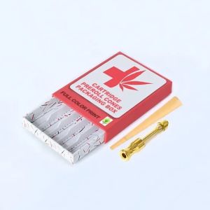 Child Resistant 250gsm Eco Friendly Packaging Boxes Glossy Varnishing