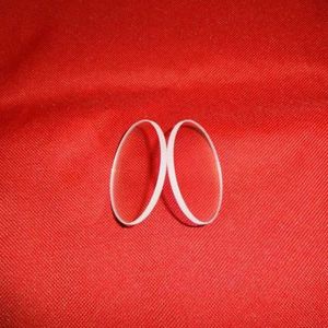 High Transmittance Transparent 60*3mm Laser Cutting Machine Lens