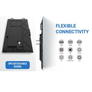 55 Inch Multi Touch Smart Interactive Whiteboard Digital Flat Panel