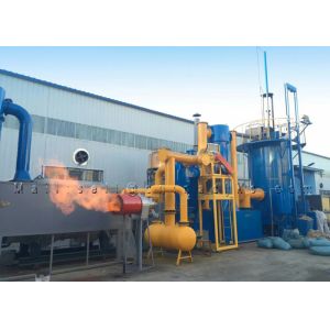 Combustible Gas 1000KW 30mm Biomass Gasification Power Plant