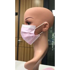 China Prompt Shipment Meltblown Cloth Disposable Masks Civilian/Medical 3Layer Protective Daily Different Color Disposable Face mask on sale