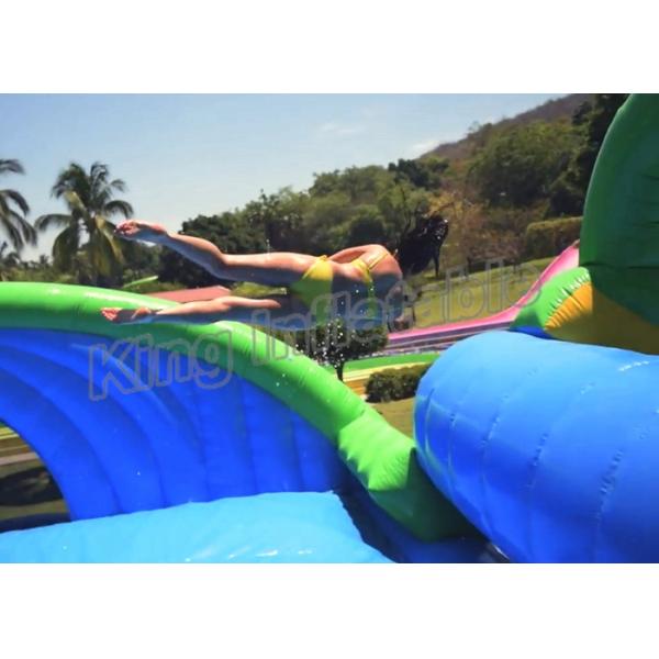 Outdoor Custom PVC Inflatable Water Slide Flying Man For Adults