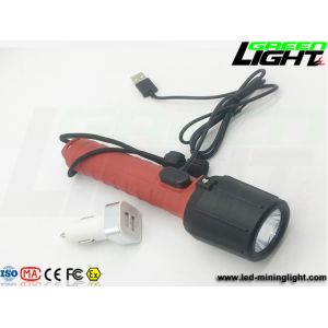 3000lux 2200mAh Explosion Proof Torch Light IP68 450lum