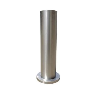 Galvanised Stainless Steel Fixed Bollard Column RAL Bead-Blasted Surface