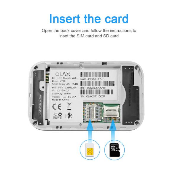 OLAX MT10 modem outdoor MBB wifi6 esim vsim universal modem 5g mobile wifi hotspot wifi router sim card