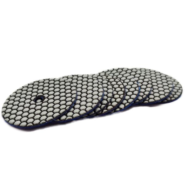 Customized Acceptable Diameter Flexible Polishing Pad For Dry Diamond Tools For