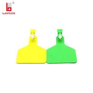 Laipson 82mm TPU Ear Tag Z Type Cattle Feedlot Ear Tag For Farm Tracking