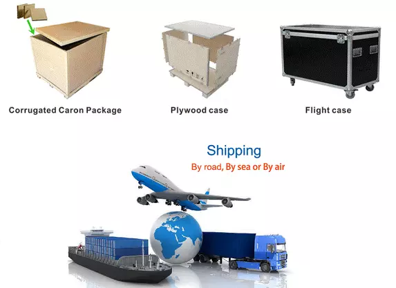 3840Hz Refresh Rate P3.91 Full Color Sign Rental Mobile Stage LED Screen