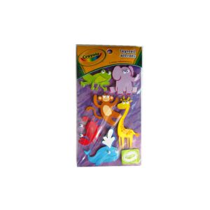 3D Embellishments Die Cut Paper Stickers 12*7cm Eco Friendly