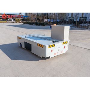 Steerable Trackless Electric Flat Cart For Factory