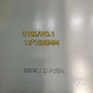 ASTM A240 TP310S AISI 310S NO 1 Surface Stainless Steel Plate 12*1500*6000mm For