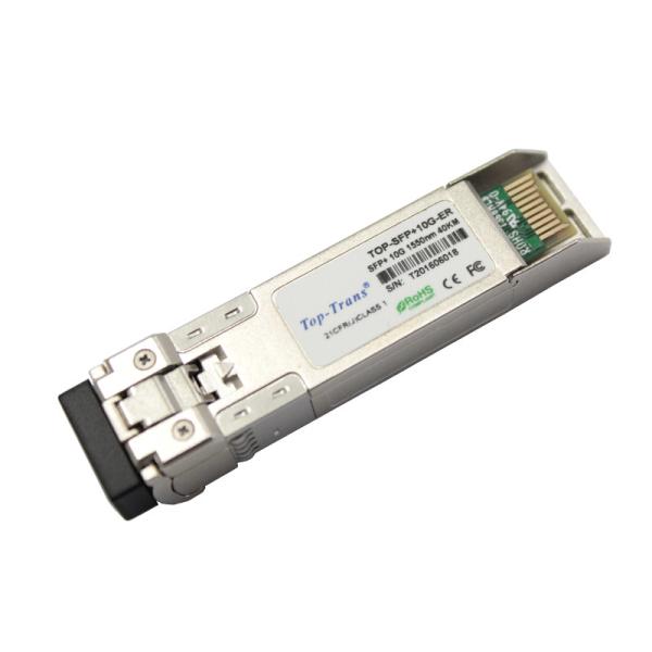 Buy 1550nm Low Power Consumption  SFP 10G 40KM Optical Transceiver at wholesale prices